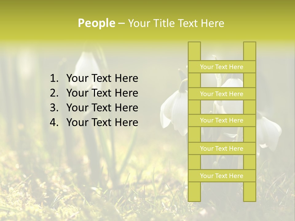 Garden Springflower Day PowerPoint Template