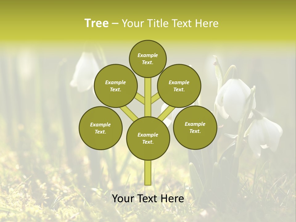 Garden Springflower Day PowerPoint Template