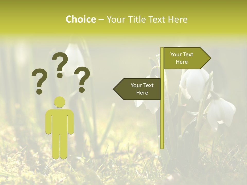 Garden Springflower Day PowerPoint Template