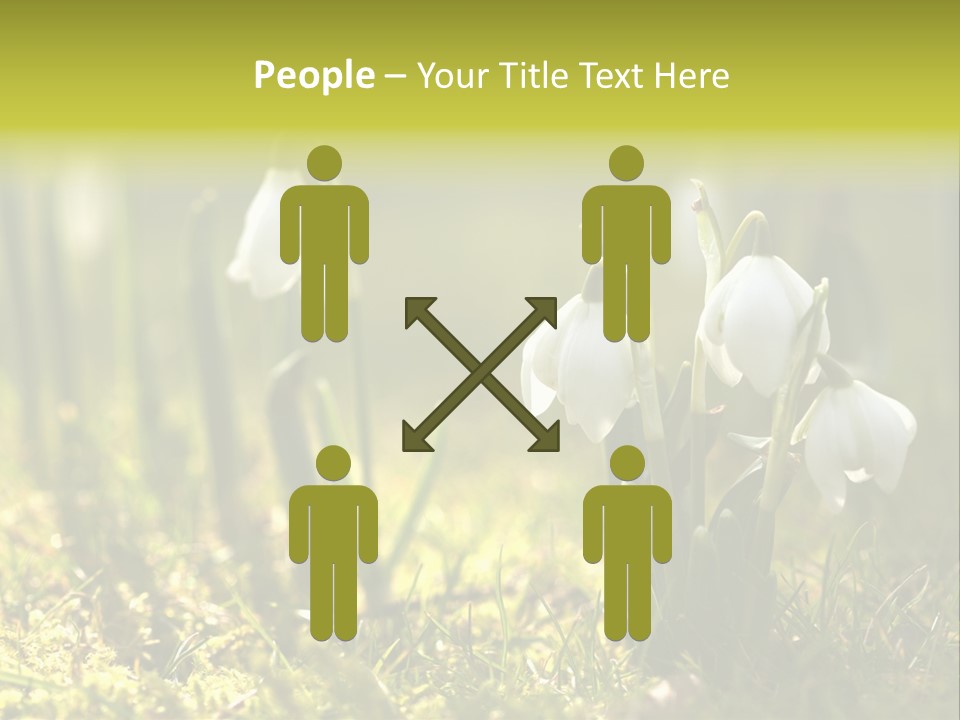 Garden Springflower Day PowerPoint Template