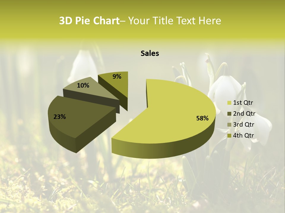 Garden Springflower Day PowerPoint Template