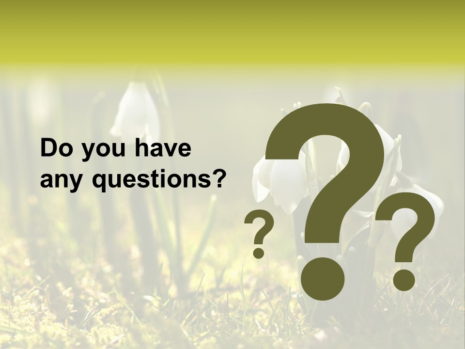 Garden Springflower Day PowerPoint Template