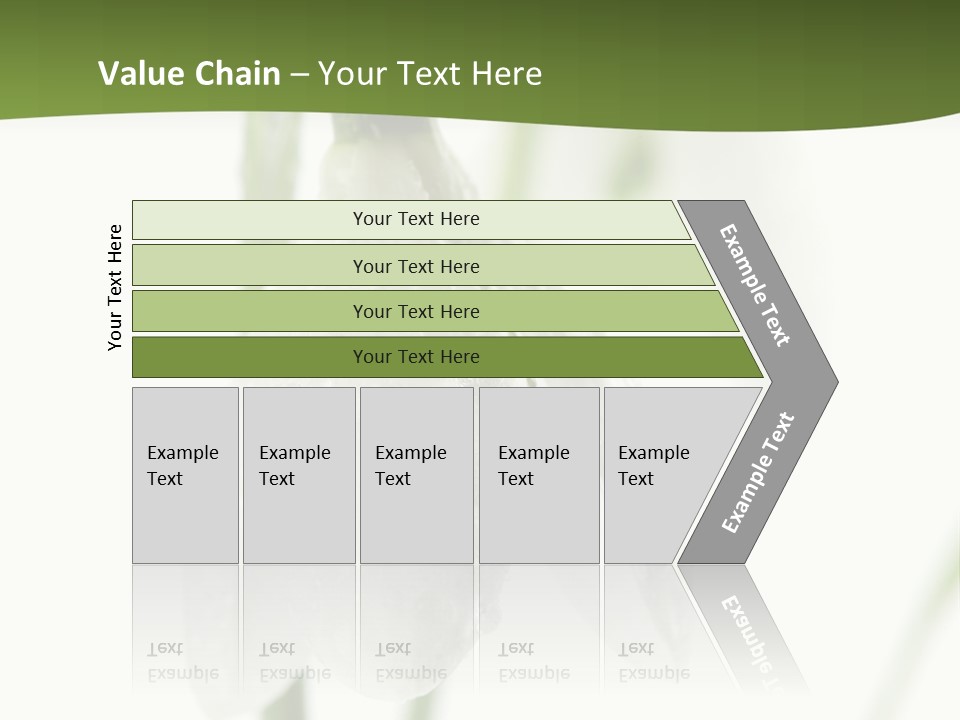 Snowdrop White Morning PowerPoint Template