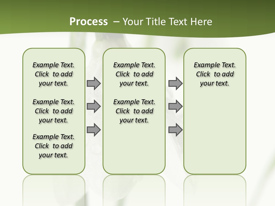 Snowdrop White Morning PowerPoint Template