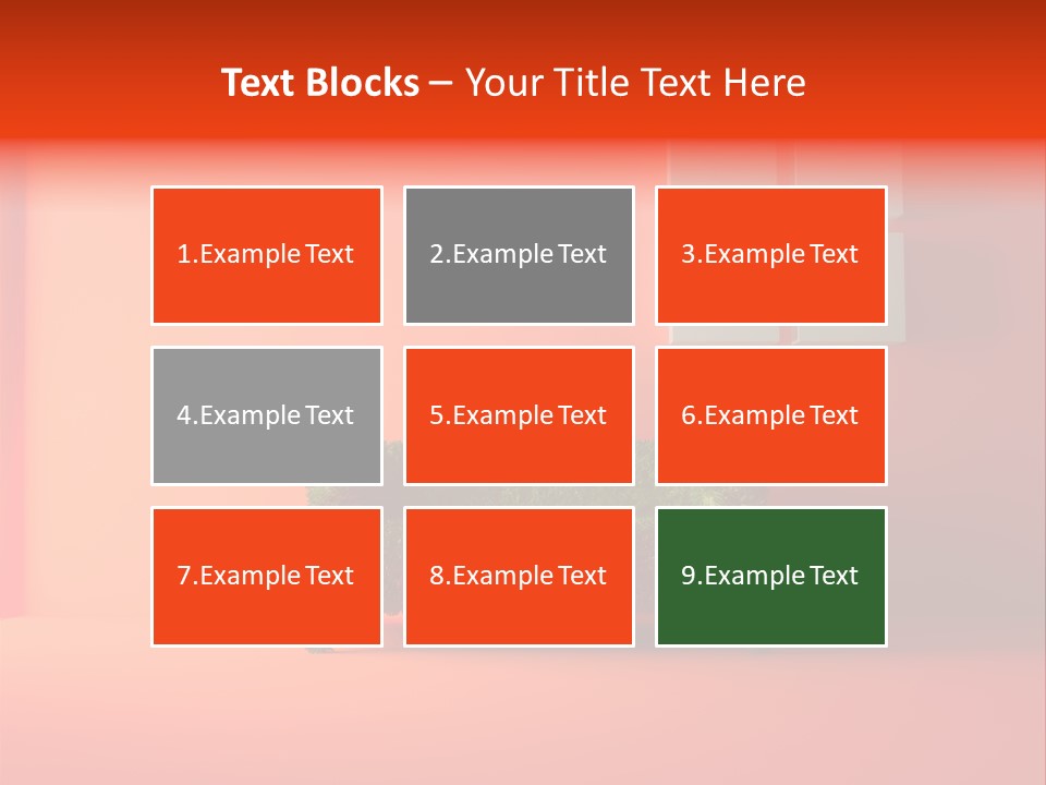 Fashion Lifestyle Indoors PowerPoint Template