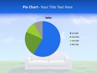 Sky Fluffy Saturated PowerPoint Template