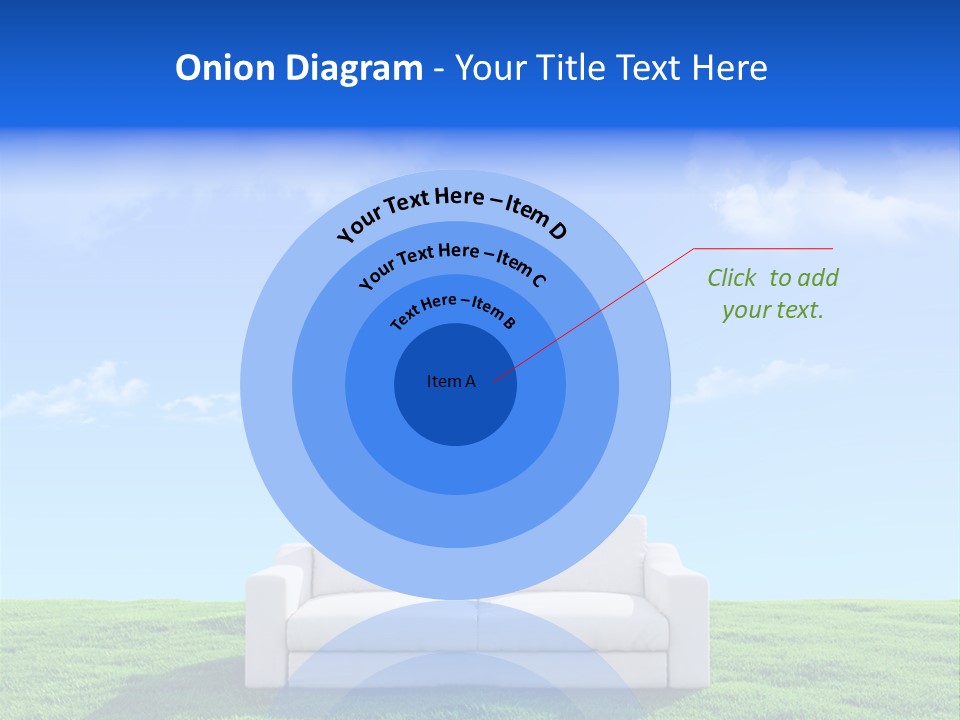 Sky Fluffy Saturated PowerPoint Template