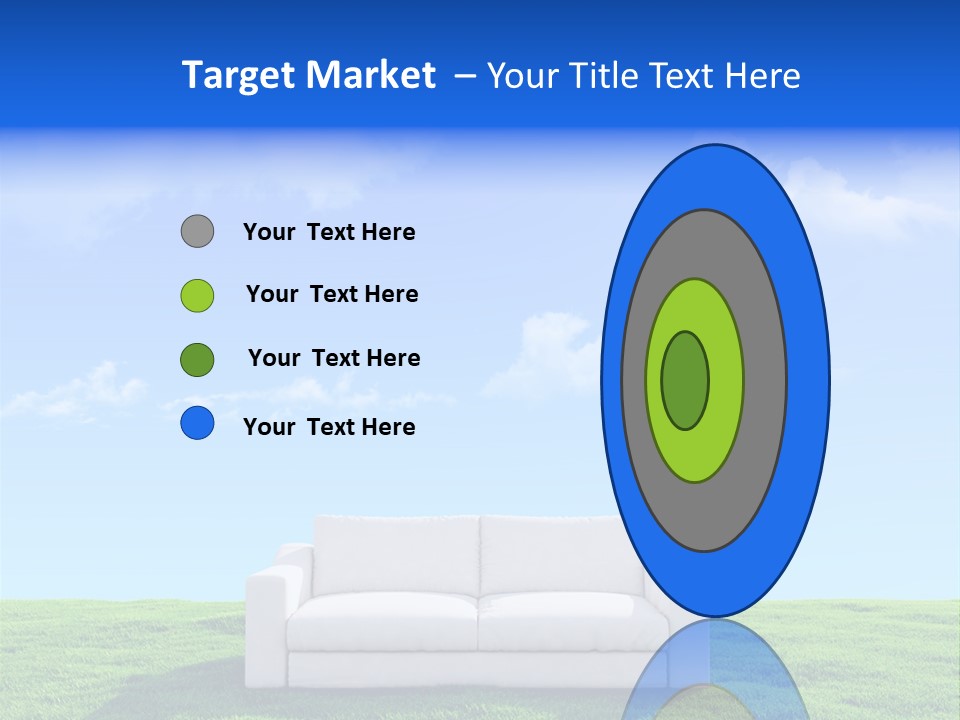 Sky Fluffy Saturated PowerPoint Template