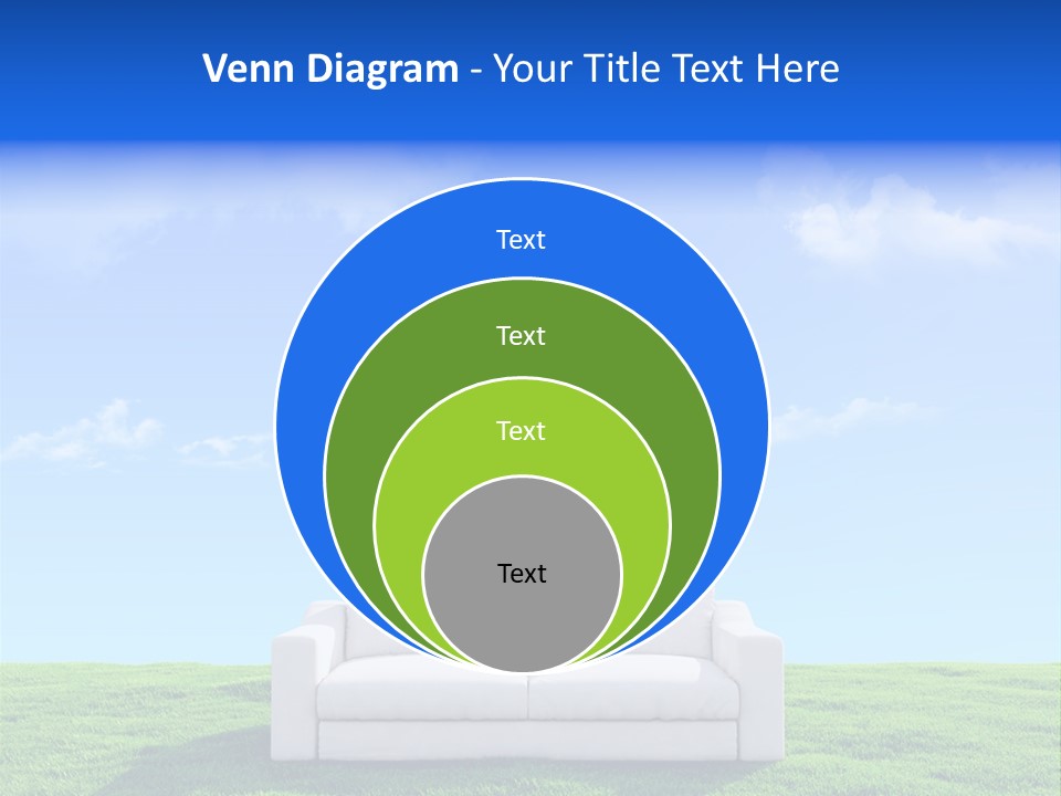 Sky Fluffy Saturated PowerPoint Template