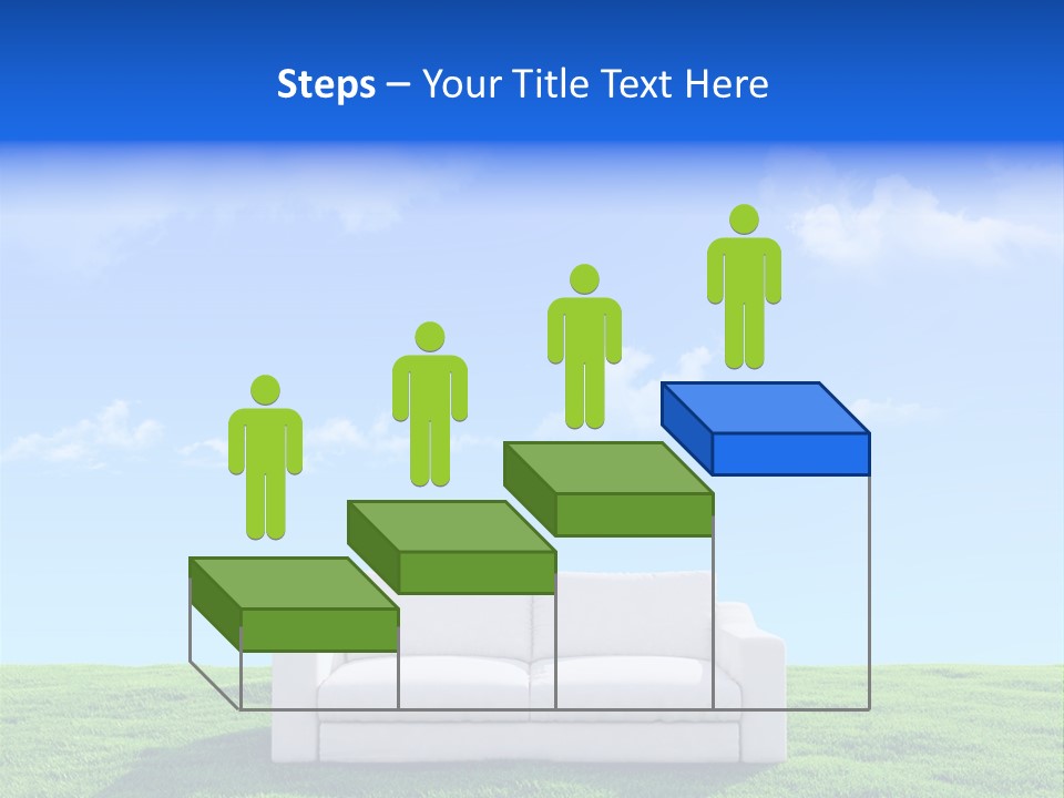 Sky Fluffy Saturated PowerPoint Template