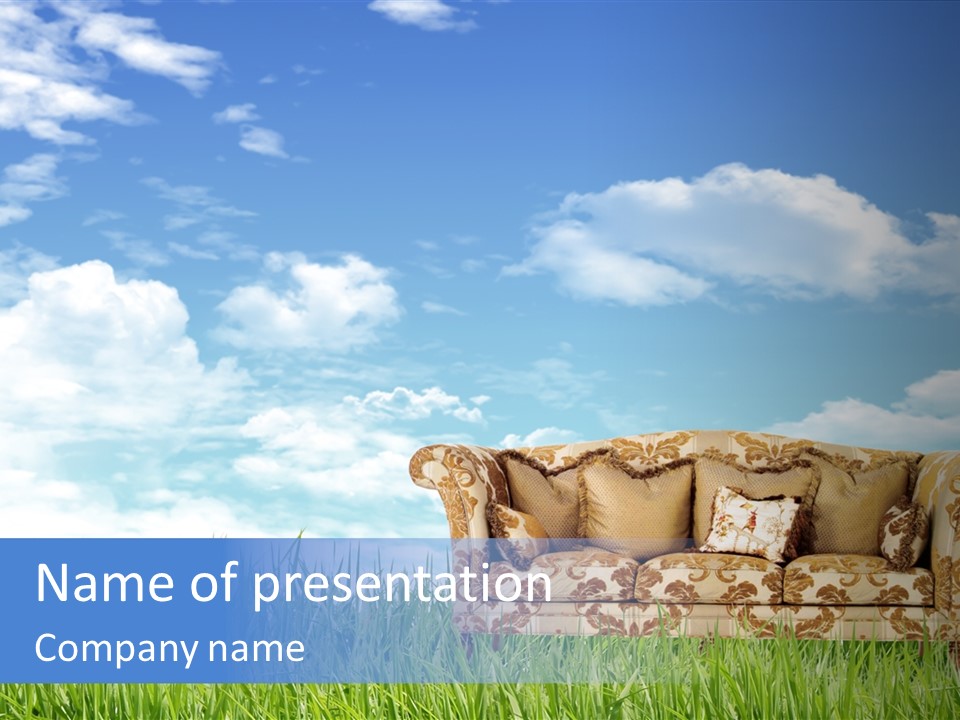 Eco Field Grow PowerPoint Template