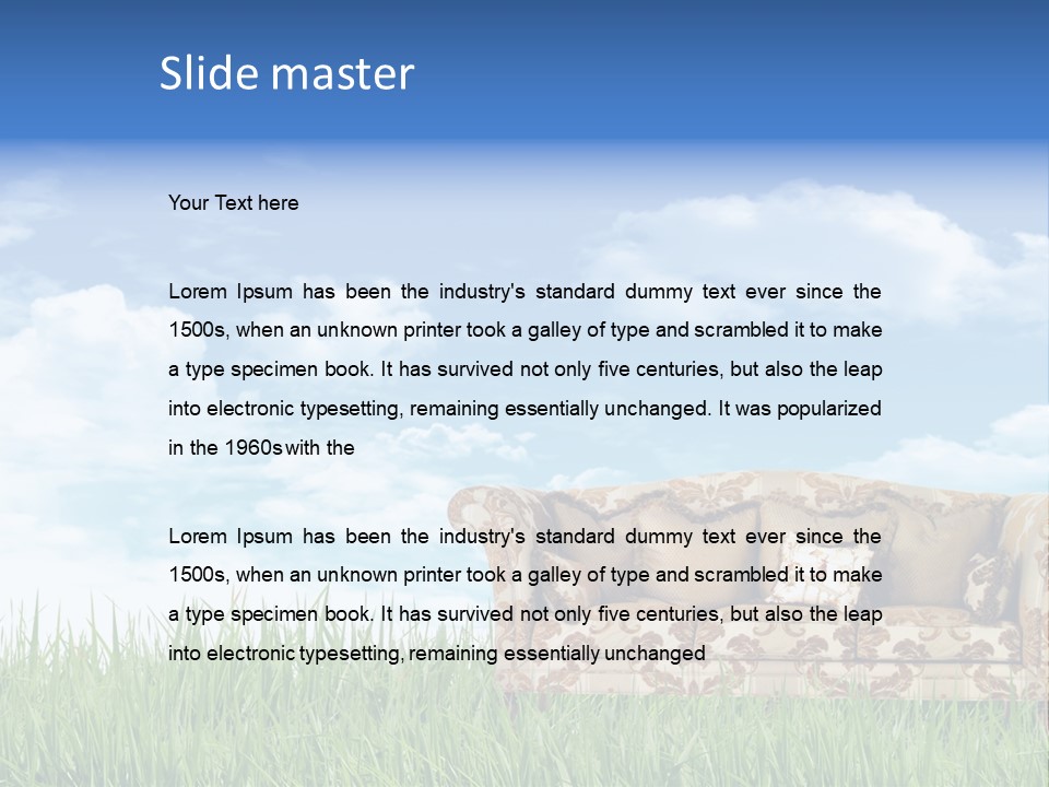 Eco Field Grow PowerPoint Template