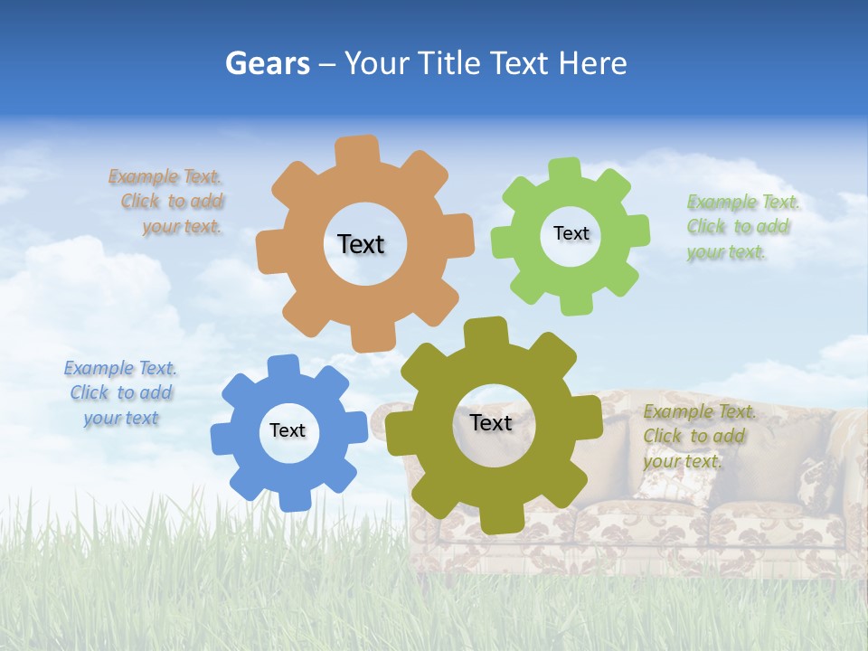 Eco Field Grow PowerPoint Template