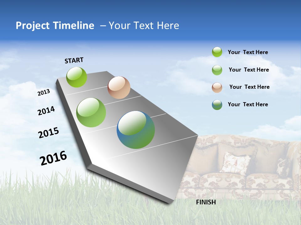 Eco Field Grow PowerPoint Template