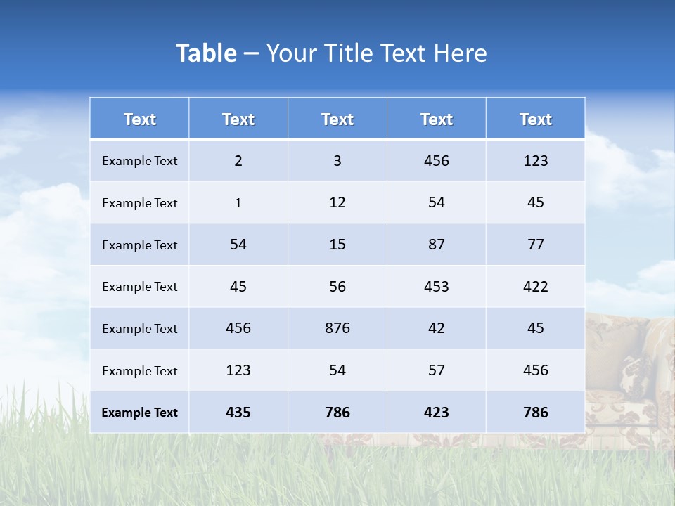 Eco Field Grow PowerPoint Template
