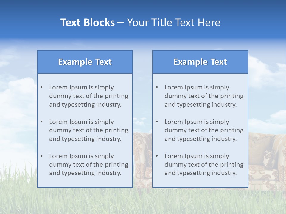 Eco Field Grow PowerPoint Template