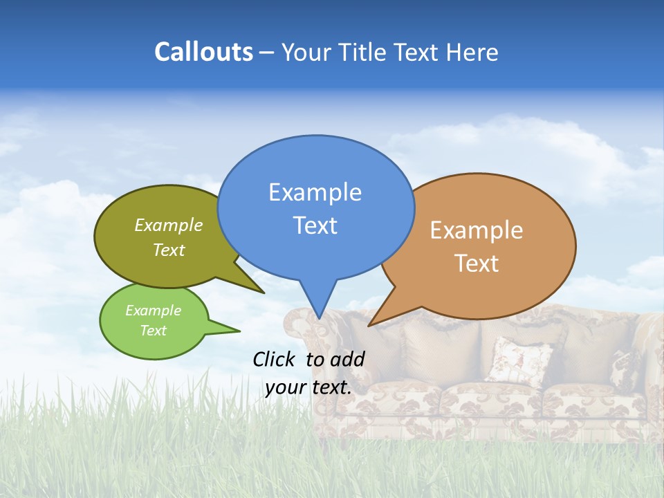 Eco Field Grow PowerPoint Template