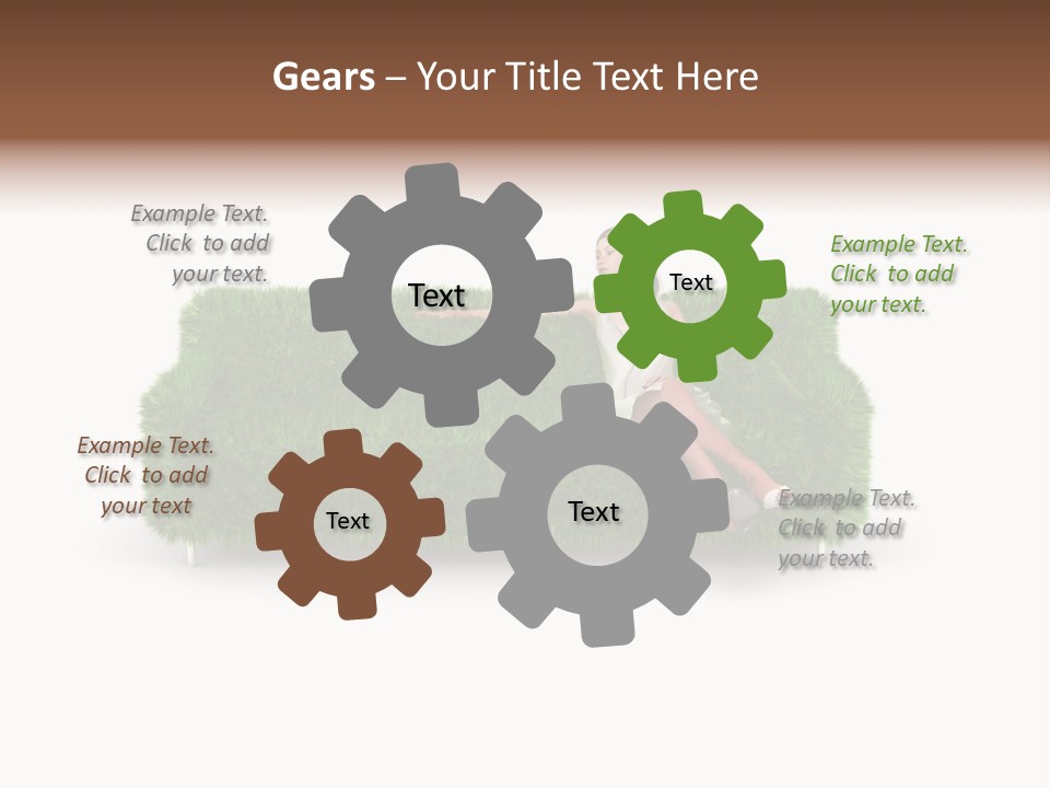 Beauty Pure White PowerPoint Template