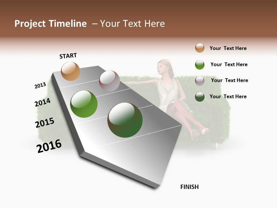 Beauty Pure White PowerPoint Template