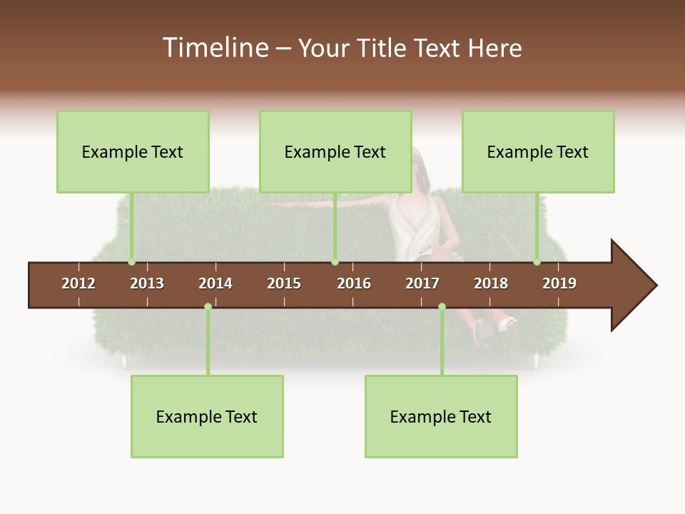 Beauty Pure White PowerPoint Template