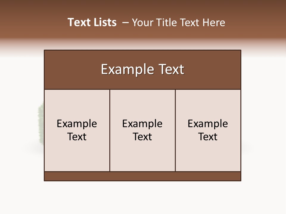 Beauty Pure White PowerPoint Template