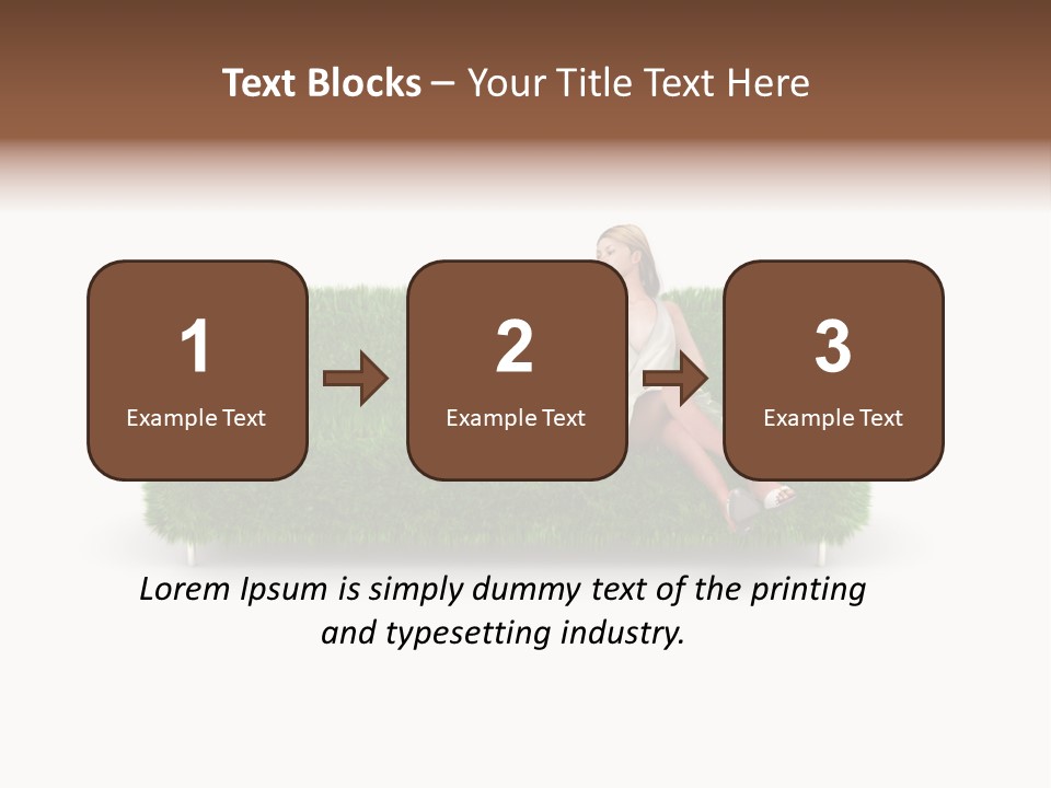 Beauty Pure White PowerPoint Template