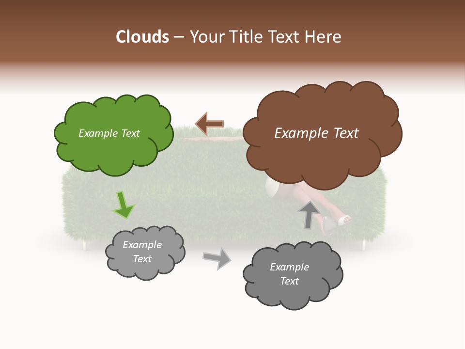 Beauty Pure White PowerPoint Template