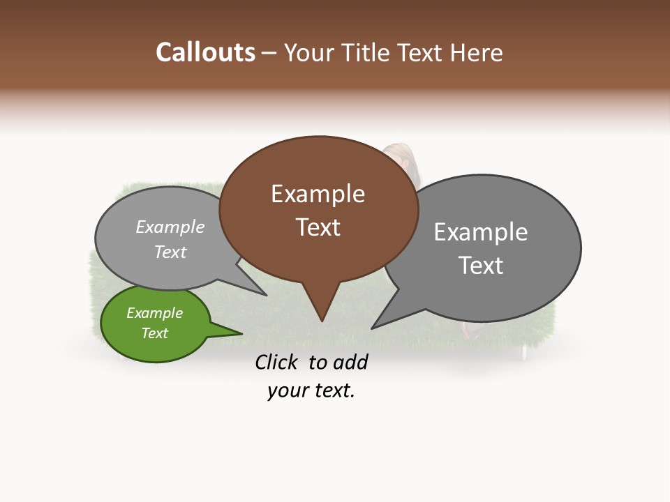 Beauty Pure White PowerPoint Template