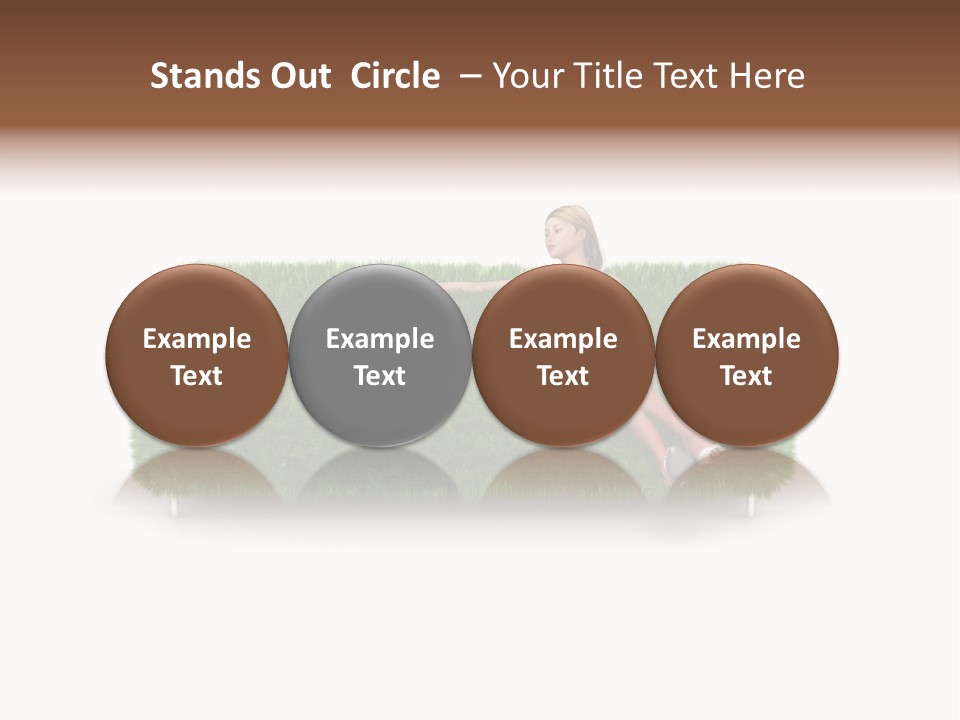 Beauty Pure White PowerPoint Template