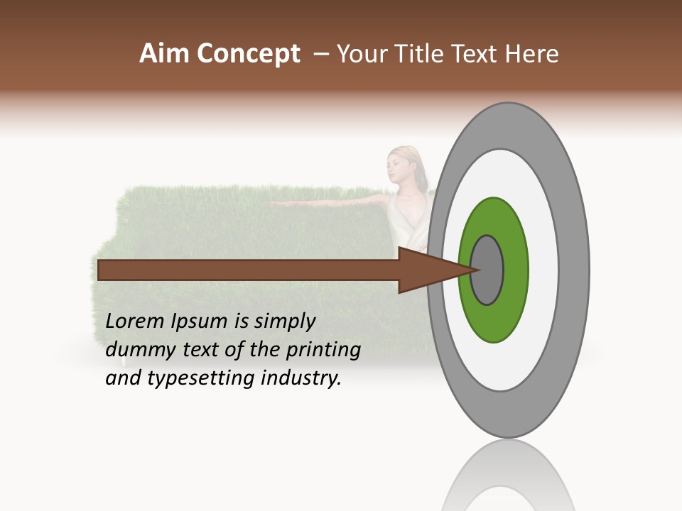 Beauty Pure White PowerPoint Template