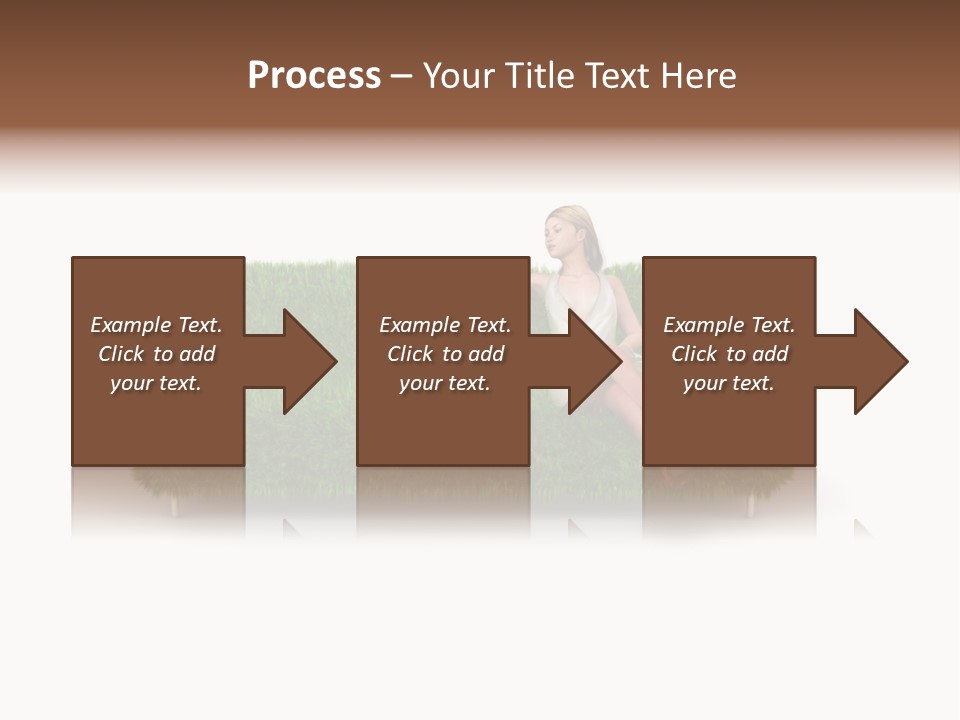 Beauty Pure White PowerPoint Template