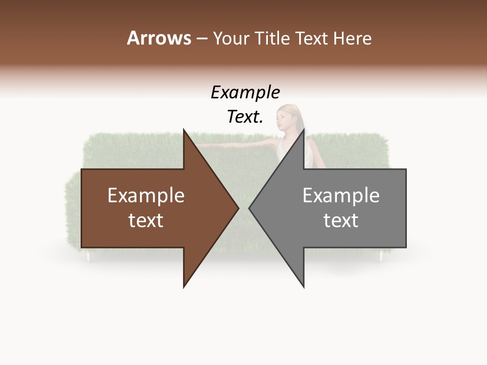 Beauty Pure White PowerPoint Template