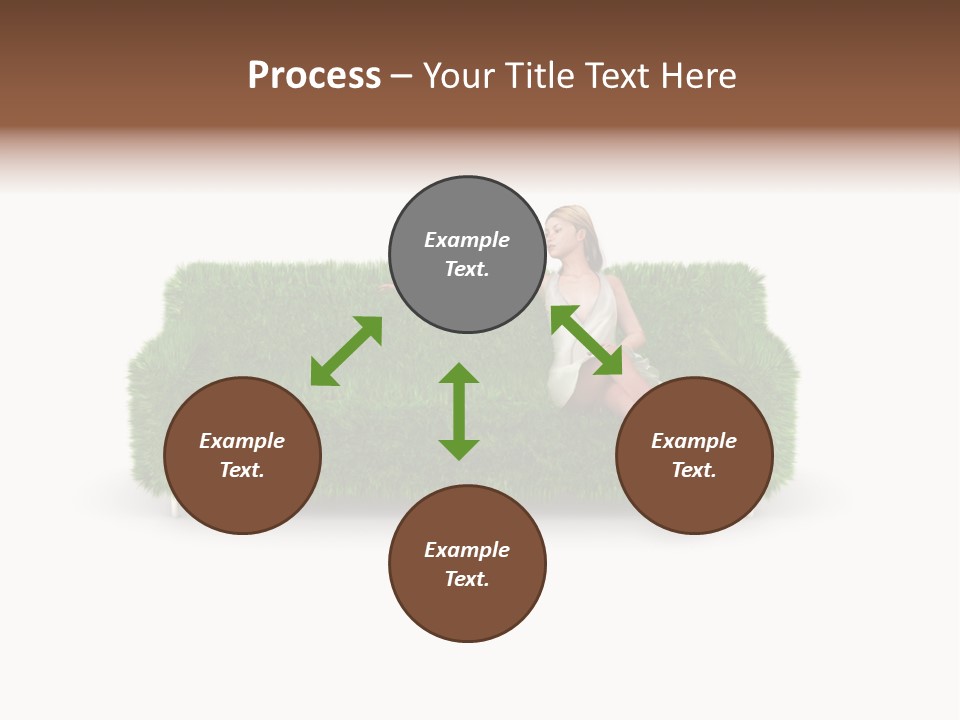 Beauty Pure White PowerPoint Template