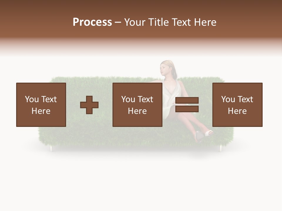Beauty Pure White PowerPoint Template