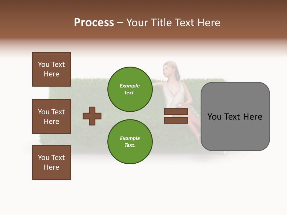 Beauty Pure White PowerPoint Template