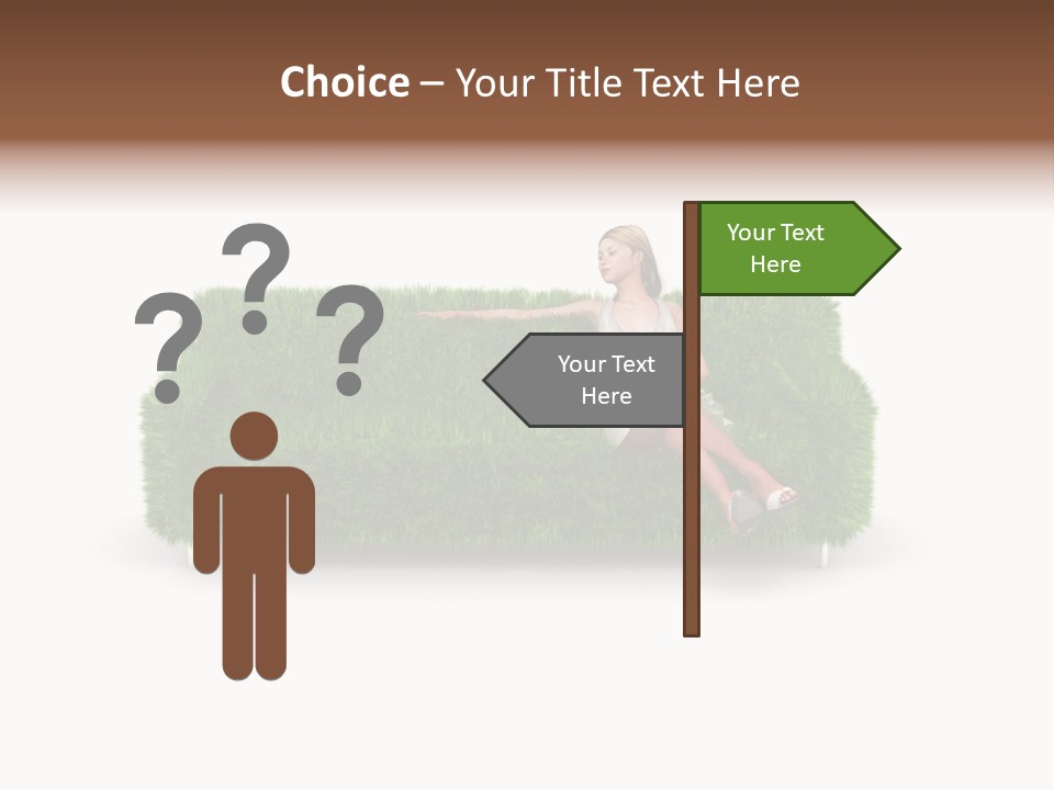 Beauty Pure White PowerPoint Template