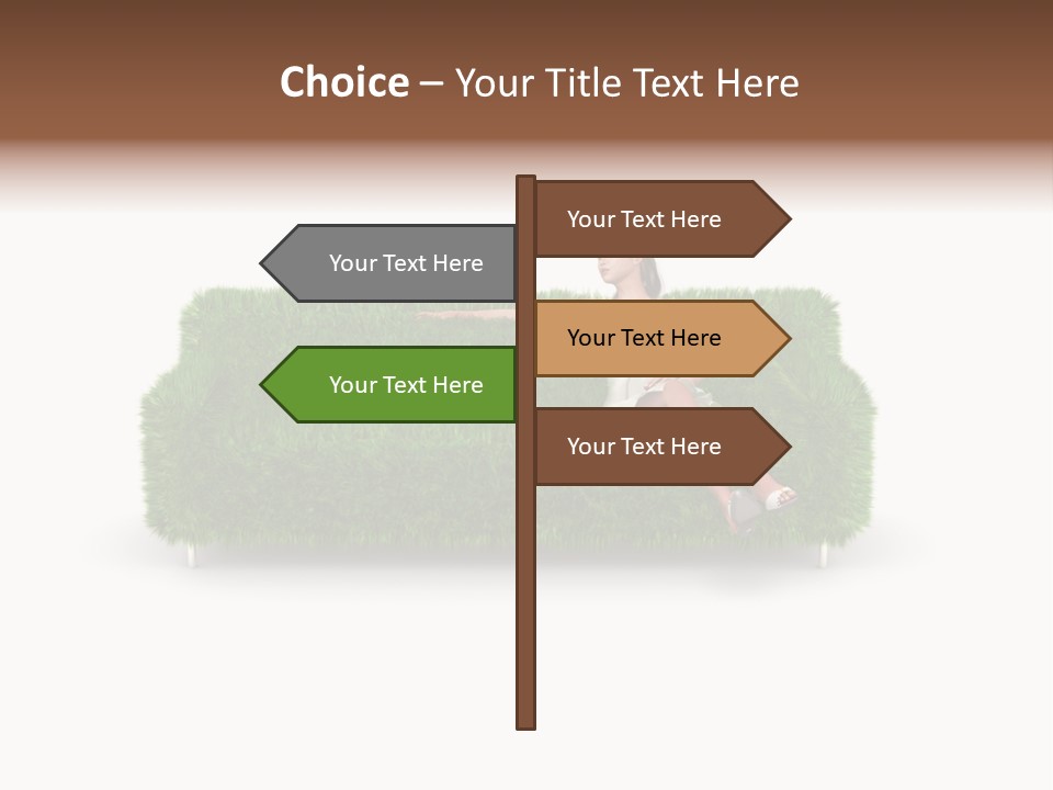 Beauty Pure White PowerPoint Template