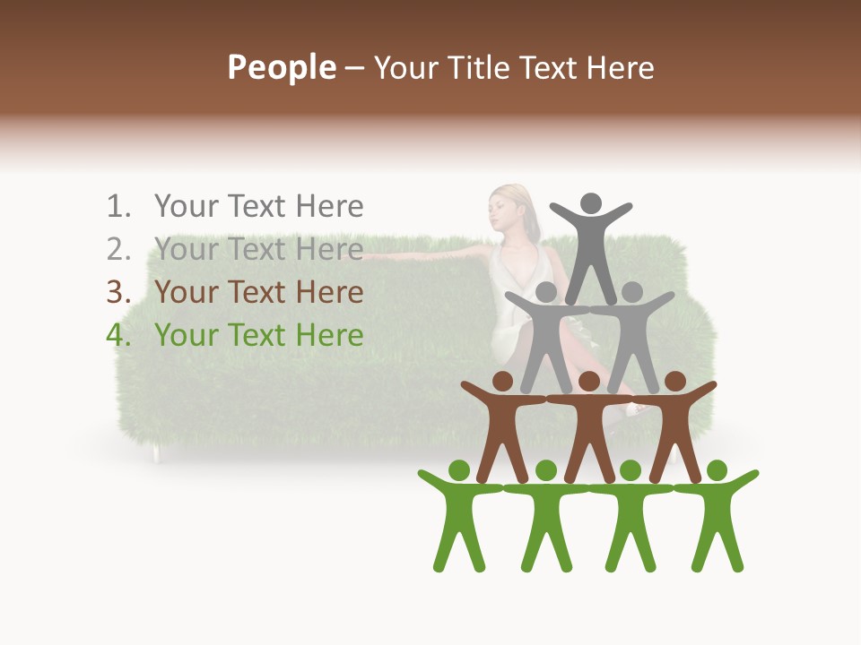 Beauty Pure White PowerPoint Template