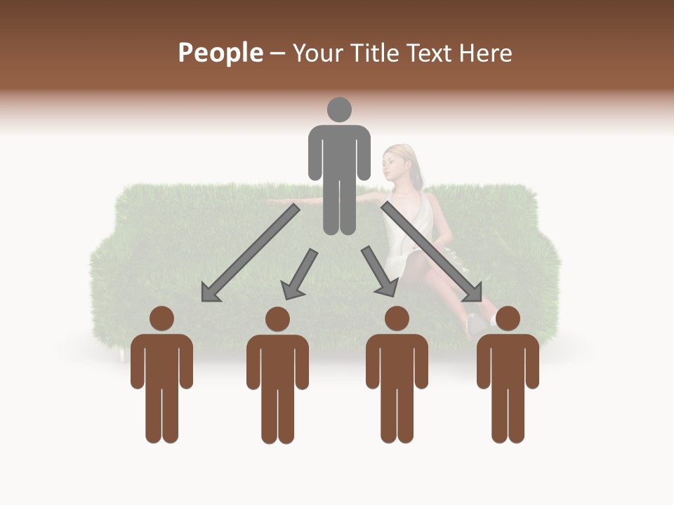 Beauty Pure White PowerPoint Template