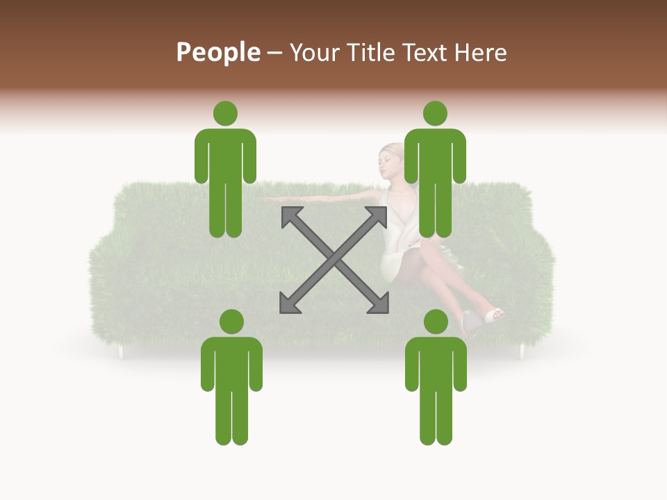 Beauty Pure White PowerPoint Template