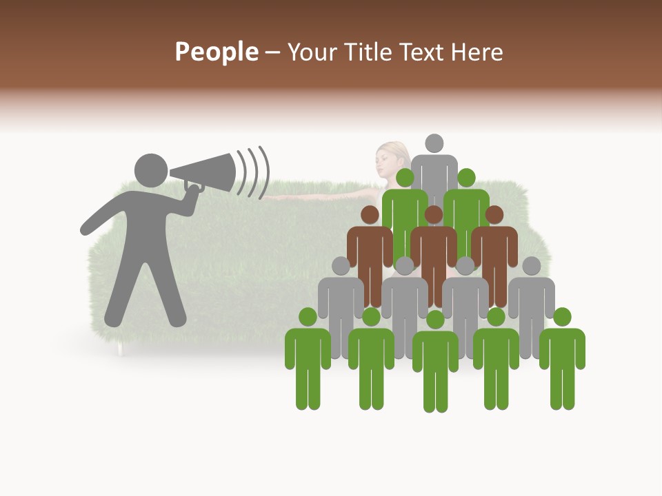 Beauty Pure White PowerPoint Template