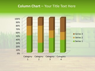 Furniture Frame Living PowerPoint Template