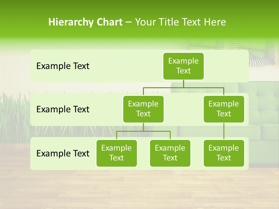 Furniture Frame Living PowerPoint Template
