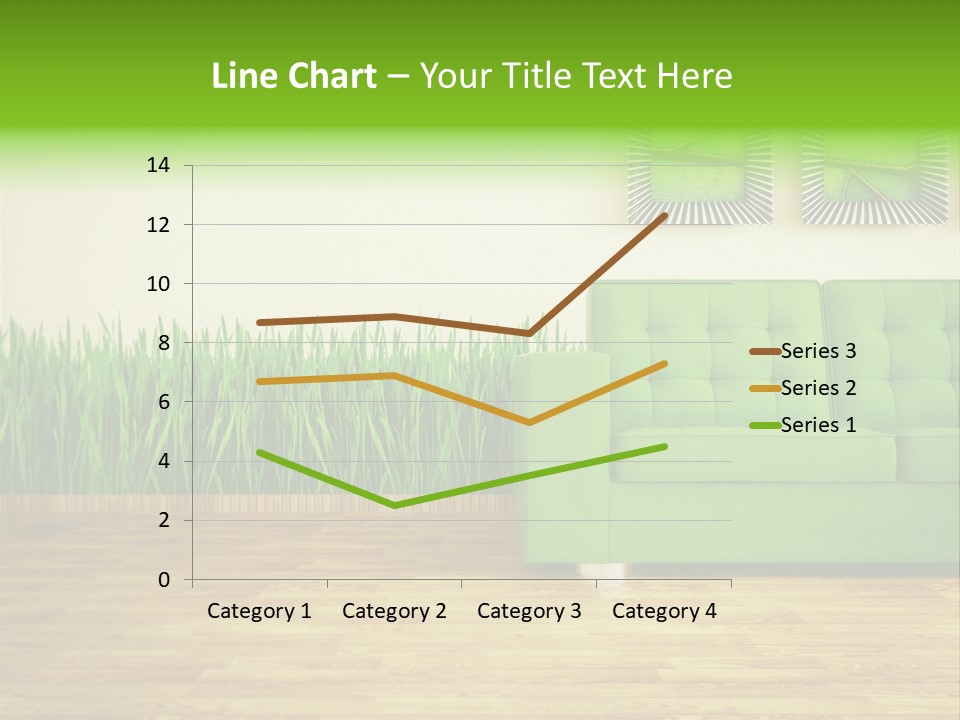 Furniture Frame Living PowerPoint Template