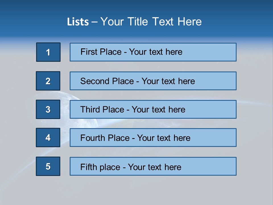 Exploration Beautiful View PowerPoint Template