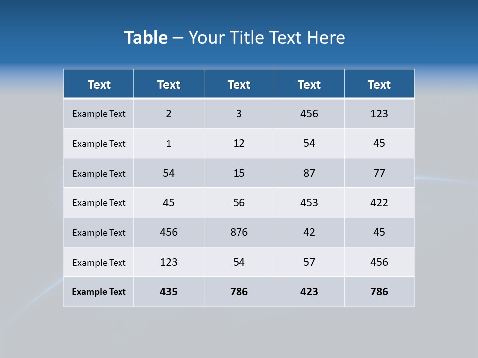 Exploration Beautiful View PowerPoint Template