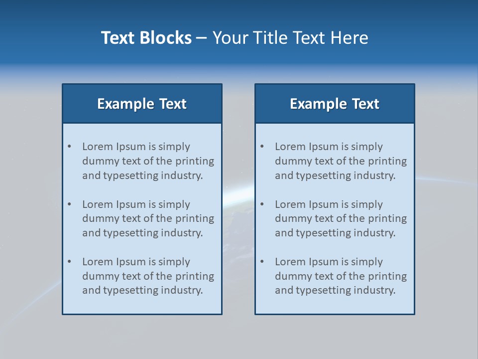 Exploration Beautiful View PowerPoint Template
