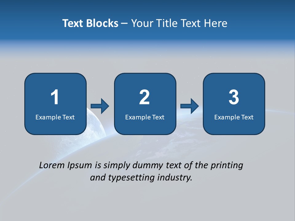 Exploration Beautiful View PowerPoint Template