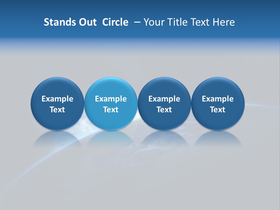 Exploration Beautiful View PowerPoint Template