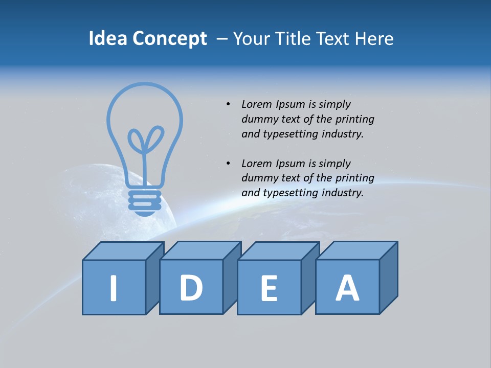 Exploration Beautiful View PowerPoint Template